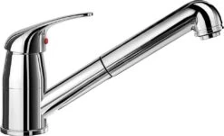 Blanco Daras S - Küchenarmatur, Mit Ausziehbarem Anschluss, Chrom 517731