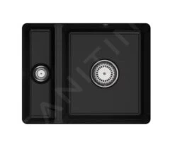 Villeroy & Boch Subway 60 - Keramikspüle, 55x44 Cm, CeramicPlus, Chromit 675801J0