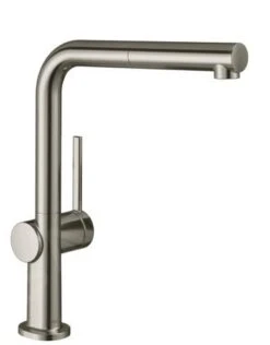 Hansgrohe M54 - Spültischarmatur Talis, Mit Ausziehbarem Auslauf, Edelstahl 72808800