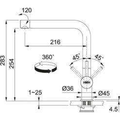 Franke Sets - Küchenset T13, Tectonite-Spüle SID 610 Und Spültischarmatur Samoa, Grau/ververchromtt 143.0650.597 -Geschäft Für Küchenarmaturen 077daba6fa11a51256df8b1f 5