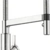 Blanco Solenta S - Spültischarmatur Mit Flexiblem Arm Und Einer Brause, Edelstahl 522405