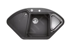 Blanco Delta II - Silgranitspüle, 1057x575 Mm, Mit Zubehör, InFino, Anthrazit 523656