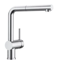 Blanco Linus S - Küchenarmatur Mit Ausziehbarem Auslauf, Edelstahl 526242