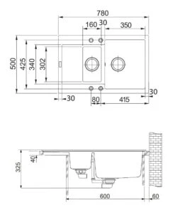 Franke Maris - Fragranit Spülbecken MRG 651-78, 780x500 Mm, Weiß Eis 114.0285.325 -Geschäft Für Küchenarmaturen 197e10f035878a12ef8b01d1 1