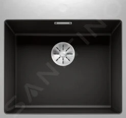 Blanco Subline 500 - Silgranitspüle, 543x510 Mm, Schwarz 526000