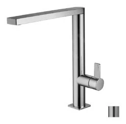 Paffoni Rock - Küchenarmatur, Edelstahl RO987ST