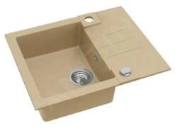 Alveus Rock - Granit-Spüle 595x475 Mm, Mit Ablaufsystembedienung, Beige 1090950 -Geschäft Für Küchenarmaturen 26c31555b58f9a65bced17fd