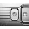 Blanco Lantos II - Spüle, 1000x500 Mm, Edelstahl Gebürstet 526626