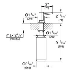 Grohe Cosmopolitan - Spülmittelspender, 500 Ml, Hard Graphite 40535A00 -Geschäft Für Küchenarmaturen 2ae2b44d9574e77012bfe7dd