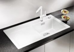 Blanco Zenar 45 - Silgranitspüle, 860x510 Mm, Mit Ablaufsystembedienung, Schwarz 526034 -Geschäft Für Küchenarmaturen 2d203d931f5b2d3f71d49f5c