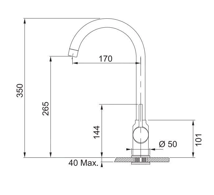 Franke Sets - Küchenset T29, Tectonite Spülbecken OID 611-62, Schwarz + Küchenarmatur FP 9900, Schwarz 114.0366.037 4 Franke Sets - Küchenset T29, Tectonite Spülbecken OID 611-62, Schwarz + Küchenarmatur FP 9900, Schwarz 114.0366.037 – Bild 4