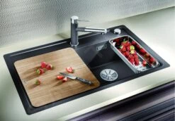 Blanco Zenar 45 - Silgranitspüle, 860x510 Mm, Mit Ablaufsystembedienung Und Zubehör, Schwarz 526036 -Geschäft Für Küchenarmaturen 3ab2e6224ee7c1feb9a354c9