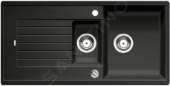 Blanco Zia 6 - Silgranitspüle, 1000x500 Mm, Mit Ablaufsystembedienung, Schwarz 526020