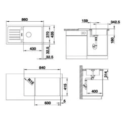 Blanco Favum XL 6 - Silgranitspüle, 860x435 Mm, Kaffee 524238 -Geschäft Für Küchenarmaturen 40b42f10f073a9ac11053b83