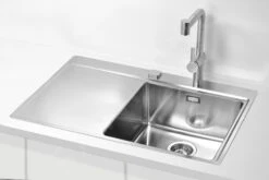 Alveus Pure - Spüle 790x525 Mm, Mit Ablaufsystembedienung, Rechts, Edelstahl 1103651 -Geschäft Für Küchenarmaturen 40c2352e6148ca92134c13be