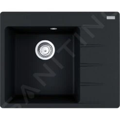 Franke Sets - Set G214, Fragranit Spülbecken CNG 611-62 TL/2 Und Küchenarmatur FP 0408.031, Onyx/Chrom 114.0650.762 -Geschäft Für Küchenarmaturen 4544b18f7bcd21898298a252