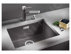 Blanco Subline 400 - Silgranitspüle, 430x460 Mm, InFino, Kaffee 523431 -Geschäft Für Küchenarmaturen 466d03ee12283b58af117117