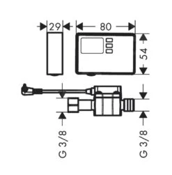 Hansgrohe Aqittura M91 - Durchflussmesser 76818000 -Geschäft Für Küchenarmaturen 4aaf88611b0706b4ac0655df