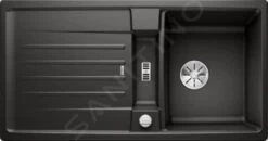 Blanco Lexa 5 - Silgranitspüle, 950x500 Mm, Mit Ablaufbedienung, Schwarz 525902