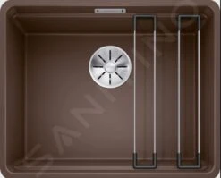 Blanco Etagon 500 - Silgranitspüle, 527x427 Mm, Mit Schienen, Kaffee 526348