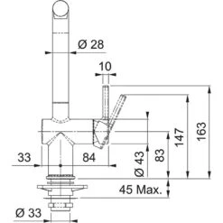 Franke Active New - Spültischarmatur FN 6110.071, Mit Ausziehbarer Brause, Onyx 115.0653.384 -Geschäft Für Küchenarmaturen 625743a4aff96bb93dea5dc6