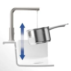 Villeroy & Boch Steel Shower - Küchenarmatur Mit Ausziehbarem Auslauf, Anthrazit 96970105 -Geschäft Für Küchenarmaturen 64657e0366dbf2a9fa74b5c3