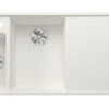 Blanco Axia III 6 - Silgranitspüle, 1000x510 Mm, Mit Ablaufbedienung Und Zubehör, InFino, Weiß 524657