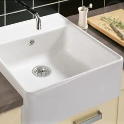 Villeroy & Boch Spültische - Keramikspüle, 63x60 Cm, CeramicPlus, Snow White 632061KG -Geschäft Für Küchenarmaturen 652413c0331bc46e792c7e70
