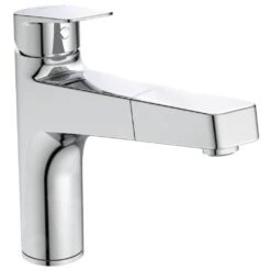 Ideal Standard CeraPlan - Spültischarmatur Mit Ausziehbarem Endstück, BlueStart, Verchromt BD331AA