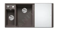 Blanco Axia III 6 - Silgranitspüle, 1000x510 Mm, Mit Ablaufsystembedienung Und Zubehör, InFino, Grau 527226 -Geschäft Für Küchenarmaturen 7644355b5ab04b093ff724c8