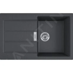 Franke Sets - SET T84, Tectonite-Spüle S2D 611-78 Mit Armatur FP 9000.099, Schwarz/Graphit 143.0618.726 -Geschäft Für Küchenarmaturen 77f4049f3009817f35e7fae6 3