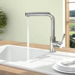 Villeroy & Boch Modern Steel - Spültischarmatur, Edelstahl Poliert 966801LE -Geschäft Für Küchenarmaturen 77fc0e014f180aaed6e8edc9