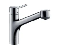 Hansgrohe Talis M52 - Spültischarmatur Talis, Mit Ausziehbarer Brause, EcoSmart, Verchromt 32845000