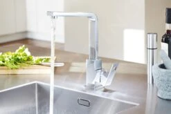 Grohe Eurocube - Spültisch Einhebelmischer, Verchromt 31255000 -Geschäft Für Küchenarmaturen 7b28e346671d58242710c915