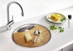 Blanco Rondosol - Spüle, Durchschnitt 460 Mm, Gebürsteter Edelstahl 513306 -Geschäft Für Küchenarmaturen 84a09a07b887683f6b35808f