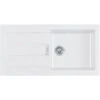 Franke Sirius 2.0 - Tectonite-Spüle S2D 611-100, 1000x500 Mm, Weiß 143.0613.639