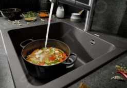 Blanco Naya 5 - Silgranitspüle, 515x510 Mm, Aluminium 526581 -Geschäft Für Küchenarmaturen 861c4a1d8bc15dba0e0241fb