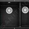 Blanco Rotan 340/160 - Silgranitspüle, 555x460 Mm, Schwarz 526096