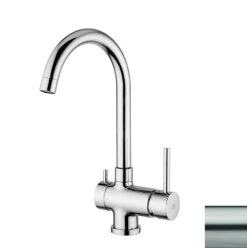 Paffoni Stick - Küchenarmatur Mit Filterfunktion, Edelstahl SK190ST