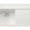 Blanco Zenar 45 - Silgranitspüle, 848x498 Mm, Mit Ablaufbedienung, InFino, Weiß 523836