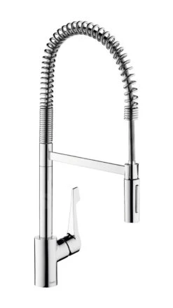Hansgrohe Cento - Spültischarmatur XXL, Semi-Pro Mit Flexiblem Arm, EcoSmart, Verchromt 14806000