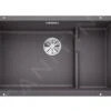 Blanco Subline 700 - Silgranitspüle, 730x460 Mm, Mit Zubehör, Felsgrau 523453