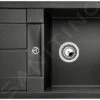 Blanco Metra 45 - Silgranitspüle, 680x500 Mm, Compact, Schwarz 525912