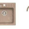 Alveus Sets - Spüle-Set Niagara 20 Und Armatur Tonia, Beige SETA102