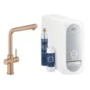 Grohe Blue Home - Spültischarmatur Mit Kühleinheit Und Wasserfilter, Warm Sunset Gebürstet 31454DL1