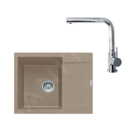 Franke Sets - Küchenset G8, Fragnitspüle MRG 611-62 Und Spültischarmatur FN 0147.031, Kaschmir/verchromt 114.0510.263 -Geschäft Für Küchenarmaturen 9ae10a0438c1628ff964172d