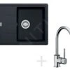 Franke Sets - Küchenset G54, Fragranit Spülbecken BFG 611-62, Onyx + Küchenarmatur FC 650, Chrom 114.0323.799