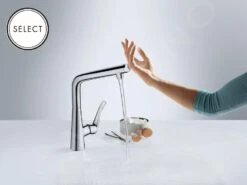 Hansgrohe M81 - Spültischarmatur Aquno Select, Mit Ausziehbarem Auslauf Und Flachem Brausestrahl, Verchromt 73836000 -Geschäft Für Küchenarmaturen PHOTO 94