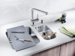 Blanco Accessoires - Schneidebrett Für Spülen, Glass Silber 227697 -Geschäft Für Küchenarmaturen a8342e84bdf96b10b9e40395