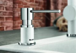 Blanco Accessoires - Spülmittelspender Lato, Weiß/Chrom 525814 -Geschäft Für Küchenarmaturen b0ba6a4ce32b743e392d0642